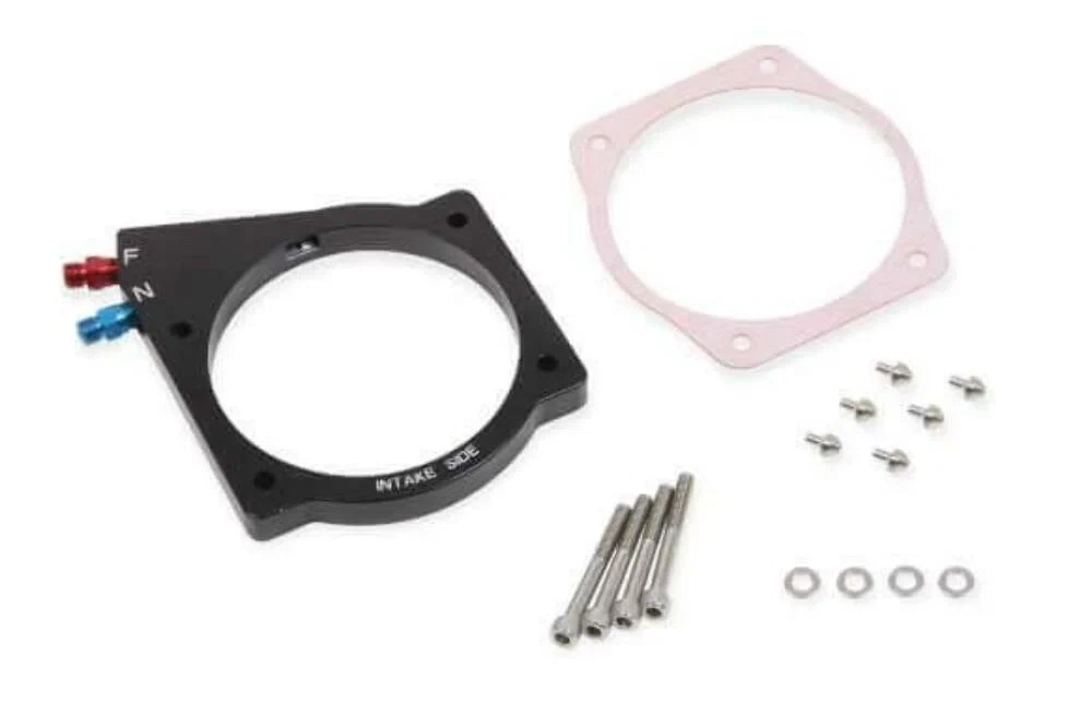 NOS Sniper 07162NOS GM 102mm FAST 105mm MSD 4-Bolt Plate Wet Nitrous System
